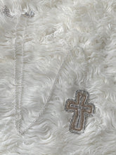 Load image into Gallery viewer, Triple Cross long necklace
