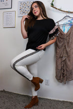 Load image into Gallery viewer, White Leopard Pants
