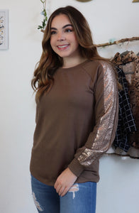 Gracey Top - Taupe
