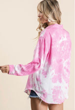 Load image into Gallery viewer, Pink Moon Button Down Top