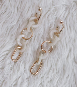 Hailey Chain Link Earrings