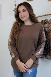 Gracey Top - Taupe